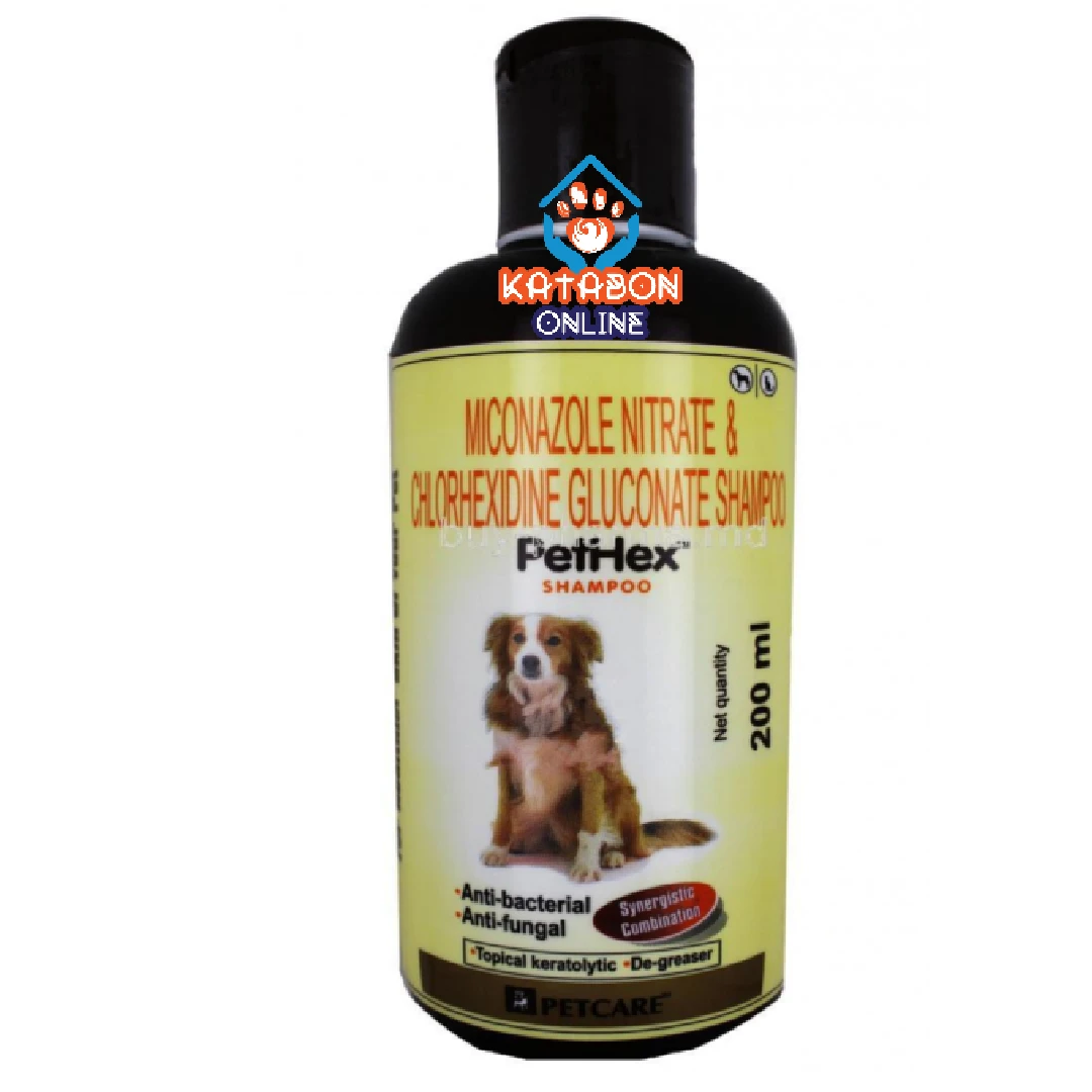 PetHex Medicated Shampoo for Cat And Dogs 200ml