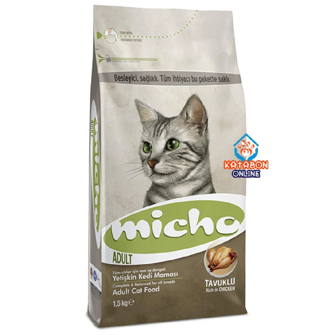Micho Adult Dry Cat Food Rich In Chicken 3kg