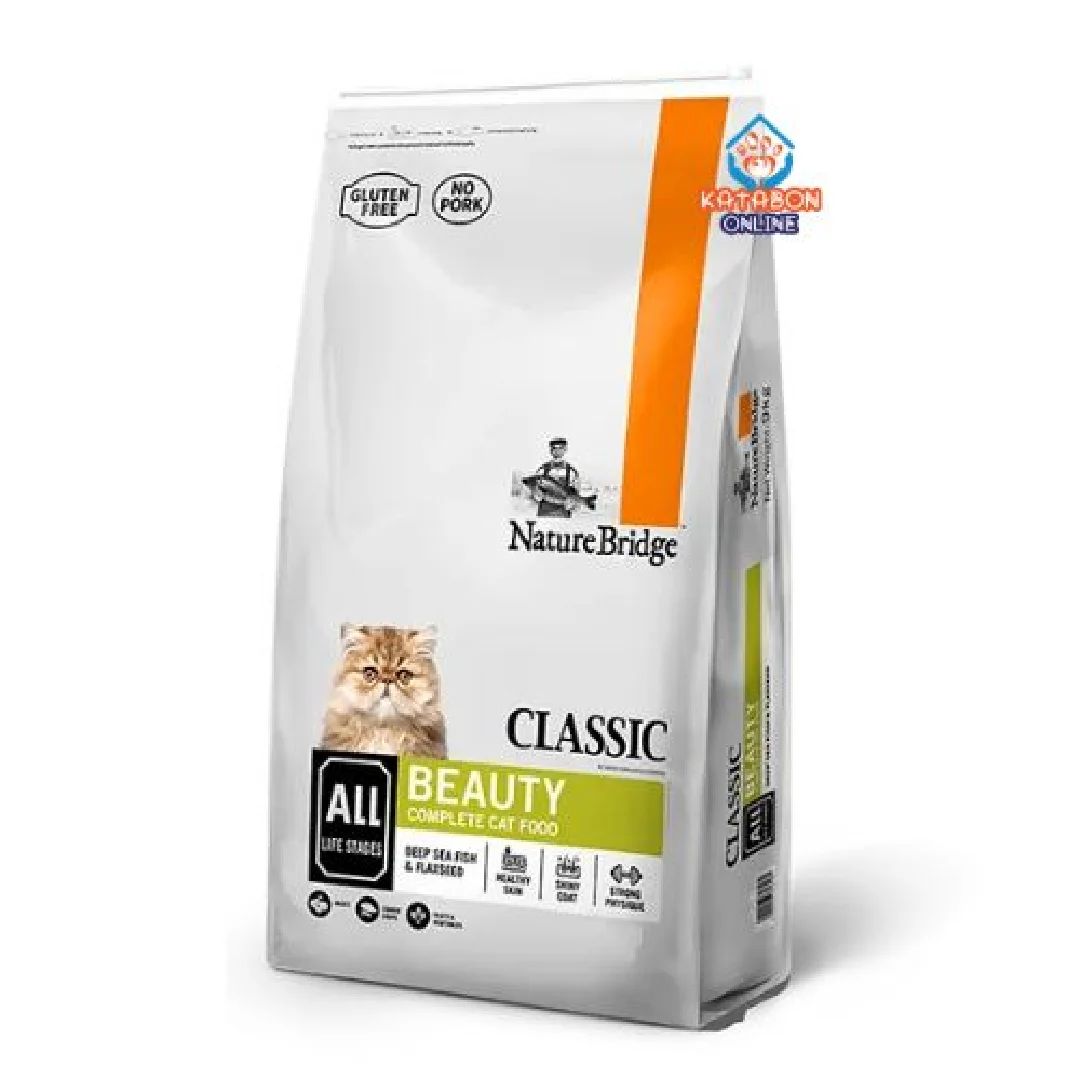 NatureBridge Classic Beauty Complete Cat Food All Life Stages 1.5kg