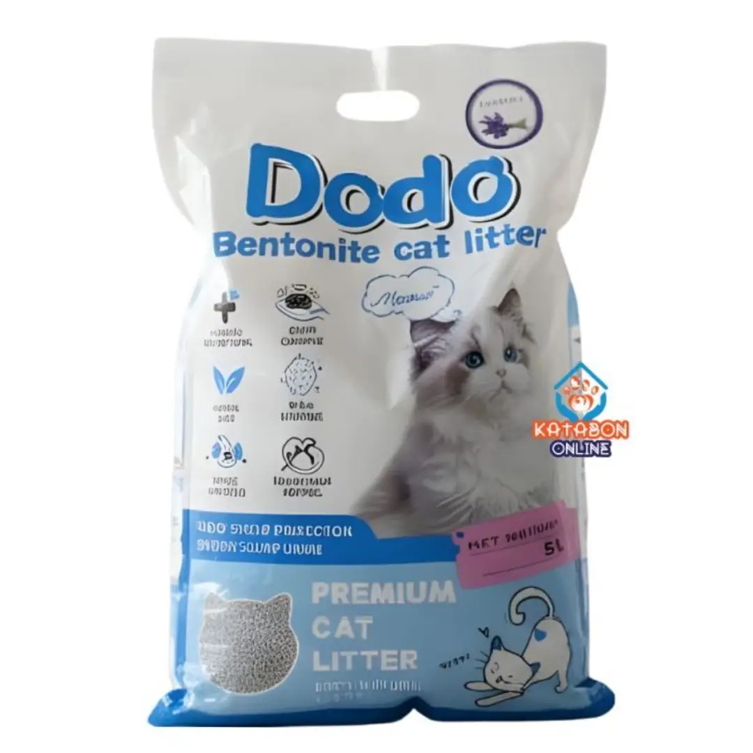 Dodo Bentonite Cat Litter Lemon 5L