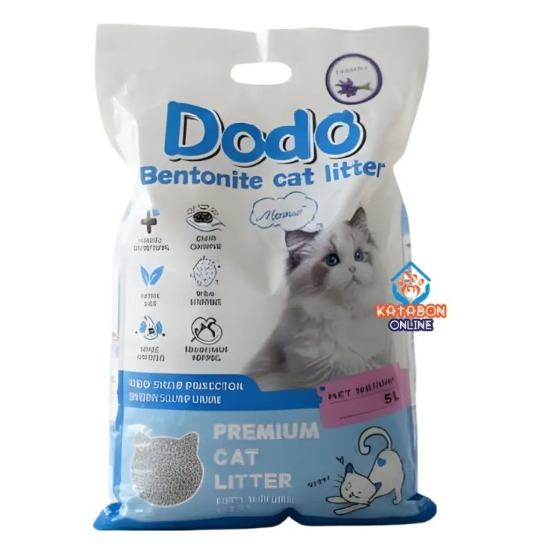 Dodo Bentonite Cat Litter Lavender 5L