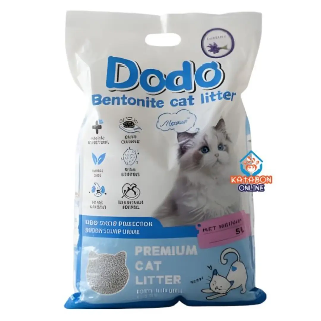 Dodo Bentonite Cat Litter Apple 5L