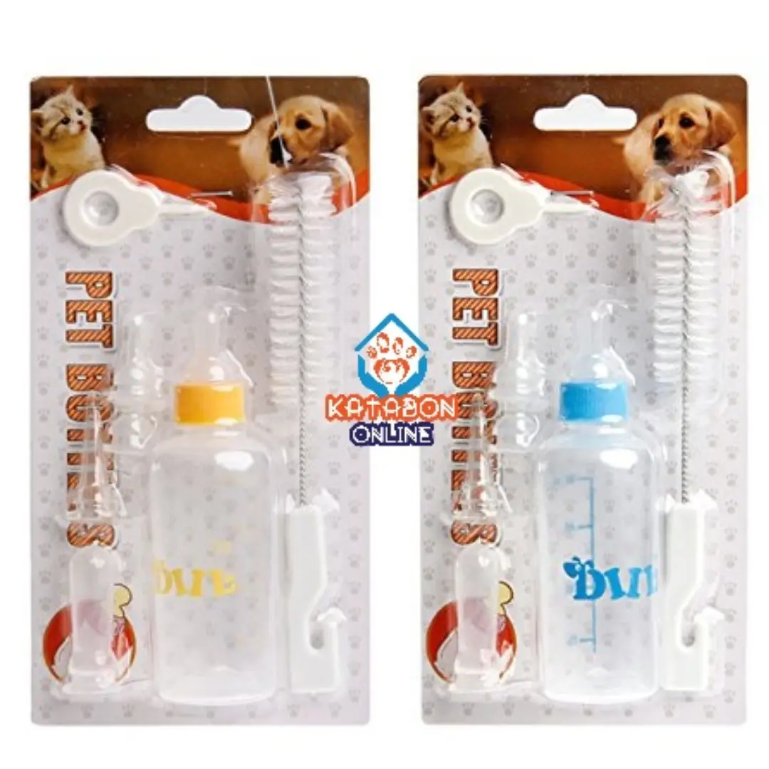 Feeder Set Milk Bottle Nipple Kitten Feeder 60ML