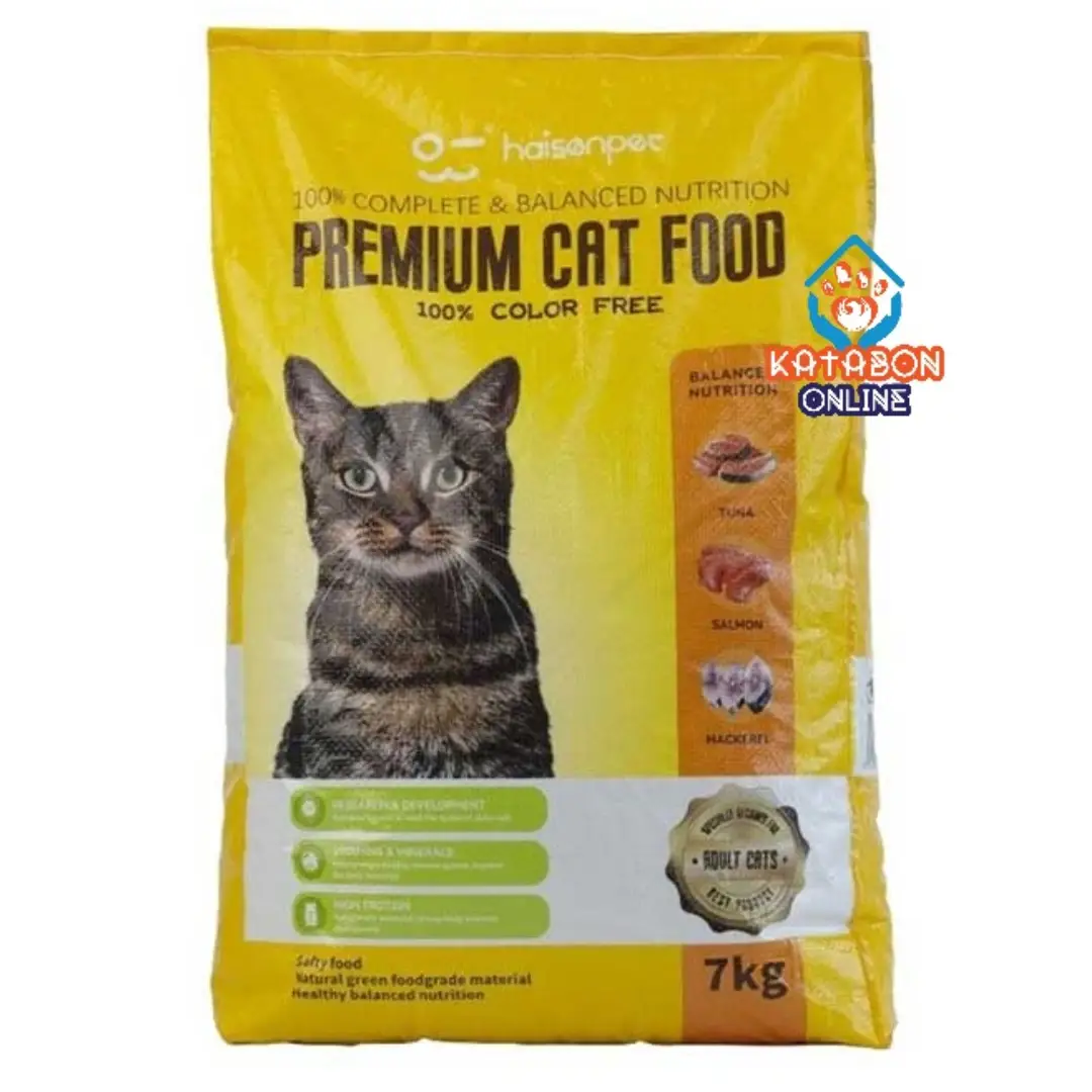 Haisenpet Premium Adult Cat Food Tuna, Salmon & Mackerel 450g