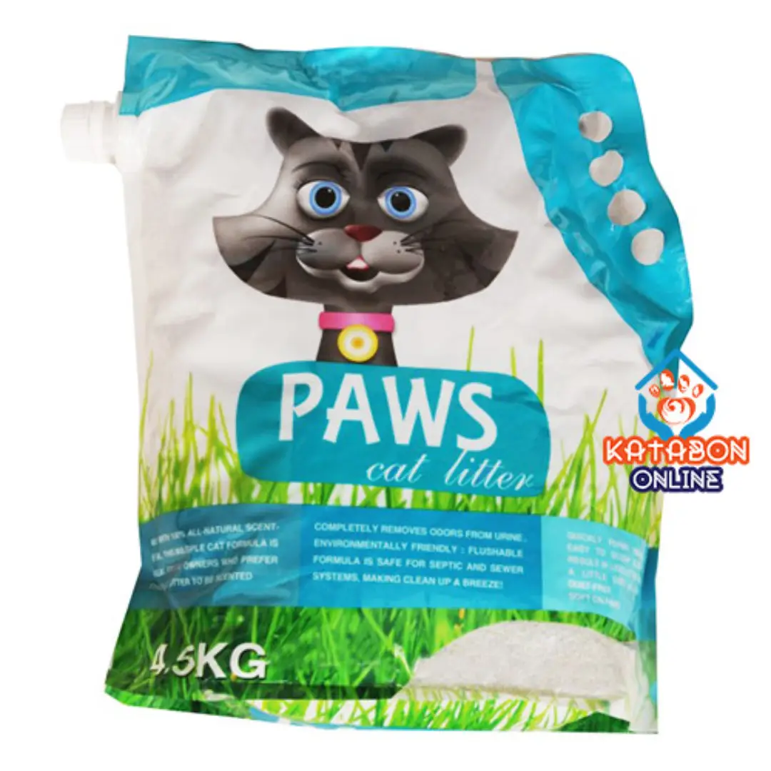 Paws Clamping Cat Litter Chocolate Flavour 4kg