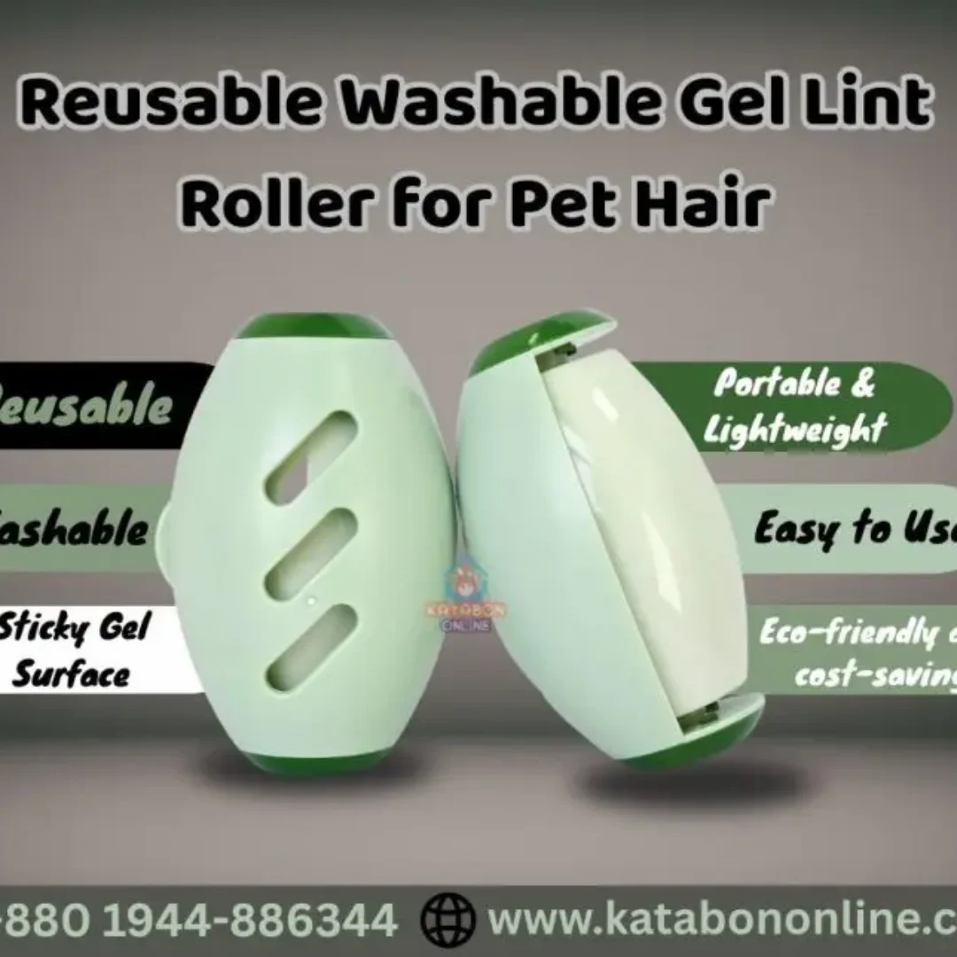 Reusable Washable Gel Lint Roller For Pet Hair