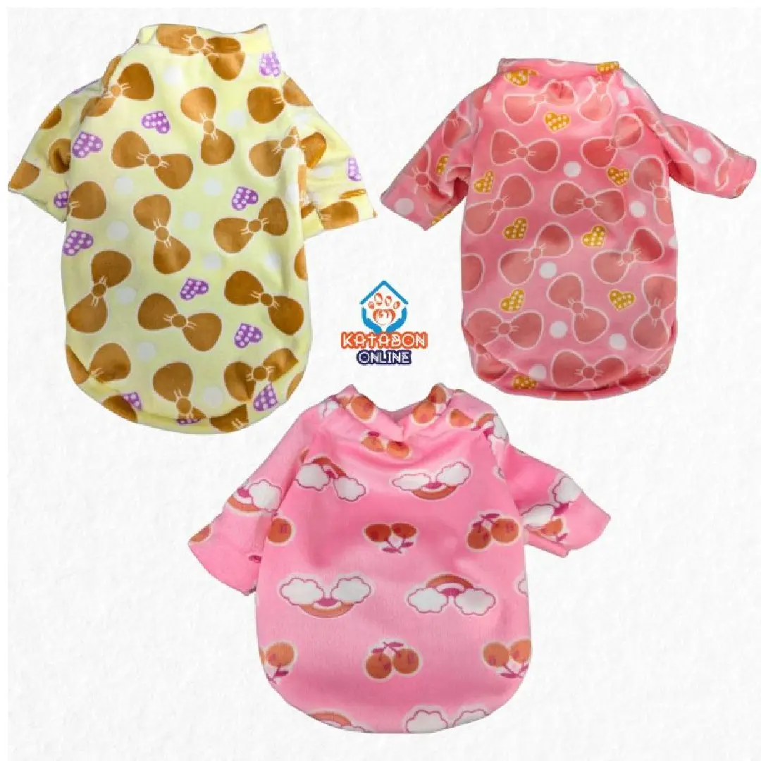 Full Sleeve Premium Printed Cat & Puppy Dress / Sweater