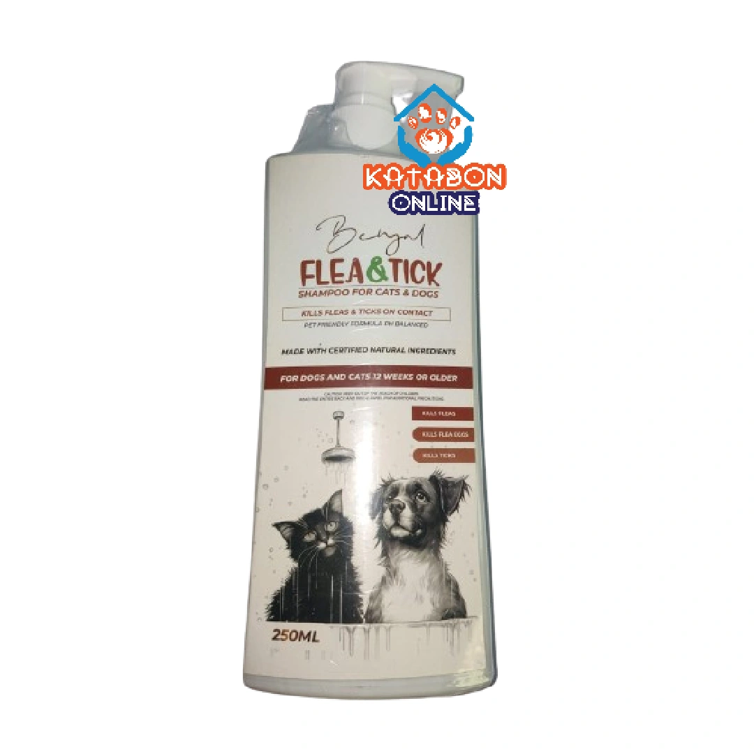 Bengal Flea & Tick Shampoo For Dogs and Cats 250ml