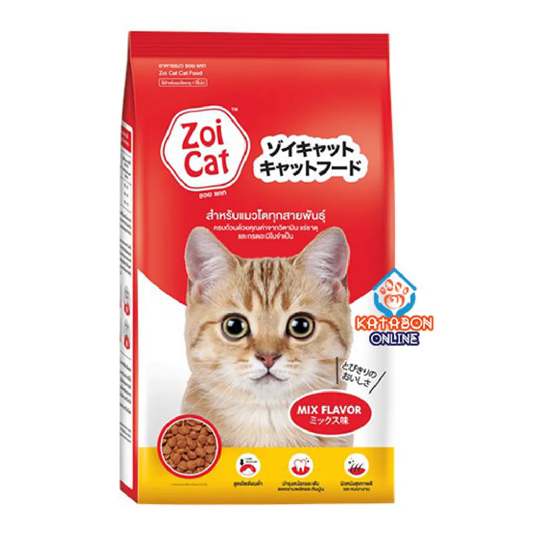 Zoi Cat Adult Dry Cat Food Mix Flavour 1kg