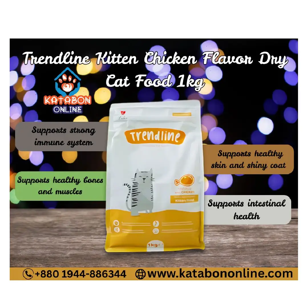 Trendline kitten Cat Food Chicken 1kg