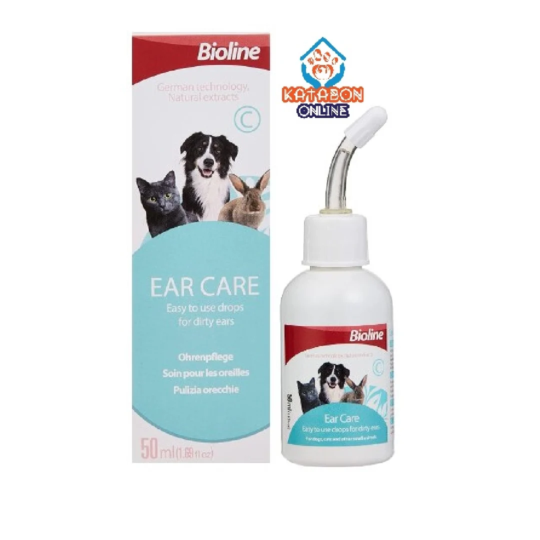 Bioline Ear Care Drop For Cats & Dogs 50ml