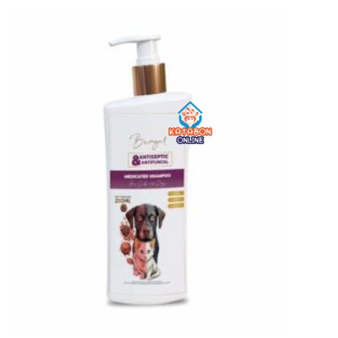Bengal Antiseptic & Antifungal Medicated Shampoo For Dogs and Cats 250ml