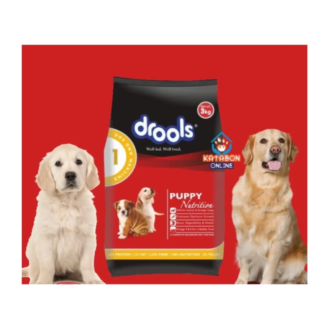 Drools Puppy Dry Dog Food Chicken And Egg 3kg