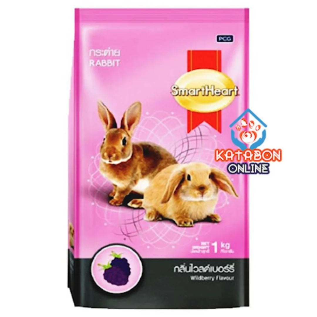 SmartHeart Rabbit Food Wildberry 1kg